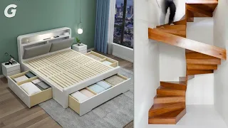Fantastic Bedroom Designs and Space Saving Furniture Ideas - Smart Furniture ▶ 2