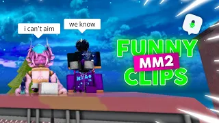 FUNNY Roblox Murder Mystery 2 Moments