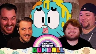 Gumball Episode 35 & 36 Group REACTION | The  Helmet  / The Fight