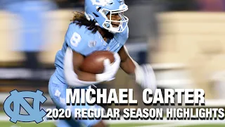 Michael Carter 2020 Regular Season Highlights | North Carolina RB