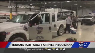 Indiana Task Force 1 arrives in Louisiana