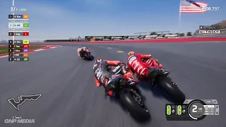 MotoGP 23 - Maverick Vinales - Austin Circuit - 5 Laps - Gameplay