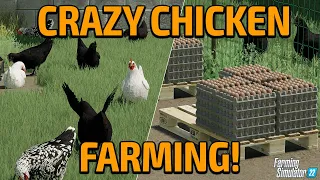 20K CHICKENS🐔 HOW MUCH $$ IN 24HRS!! ABSOLUTE MADNESS!! | FS22 | GRAINMAN EXPLAINS!