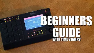 AKAI MPC LIVE II - How To Make Your First Beat!