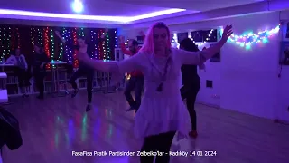 FasaFisa Pratik Partileri -  bir kaç Zeibekiko Koreograsi - Kadıköy 14-01-2024