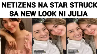 NETIZENS NA STAR STRUCK SA NEW LOOK NI JULIA MONTES!