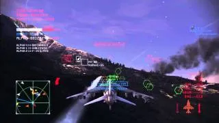 Ace Combat: Infinity - AV-8B - Alps Air Corridor 8/17/2014