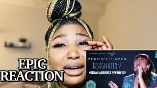 VOCALIST’S Reacts MORISSETTE AMON - Resignation | NNEAMAKA ILECHE TV