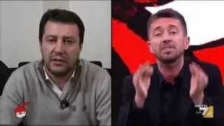 Scontro Salvini-Scanzi