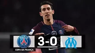 PSG vs Marseille 3-0 - All Goals & Extended Highlights - Copa 28/02/2018 HD