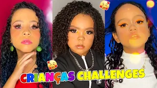 🥰Os Melhores Challenges de Crianças - Maquiagem