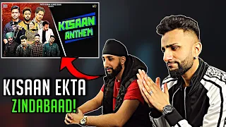 Kisan Anthem | Mankirt / Jass Bajwa / Dilpreet / Jordan / Afsana  + More | Geet Nation REACTS