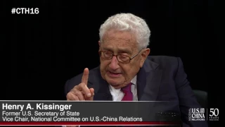 CHINA Town Hall 2016 with Dr. Henry Kissinger