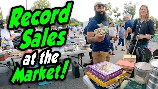 RECORD BREAKING SALES at the De Anza Flea Market... our best trip yet!