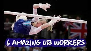 6 Amazing Uneven Bars Workers - Gymnastics