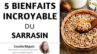 5 Bonnes raisons de consommer du Sarrasin pour notre santé | Coralie Béguin Naturopathe