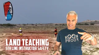 Land teaching - 5th line instructor safety - Safer land lesson