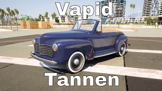 GTA 5 - VAPID TANNEN CUSTOMAZTION (1946 FORD COUPE)