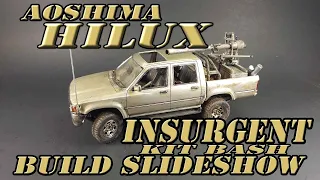 AOSHIMA HILUX kit bash INSURGENT (full build)