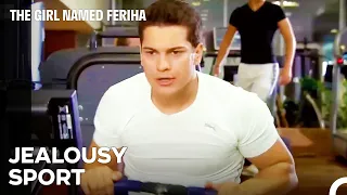 He's Looking So Good Working Out Angry - The Girl Named Feriha Episode 26