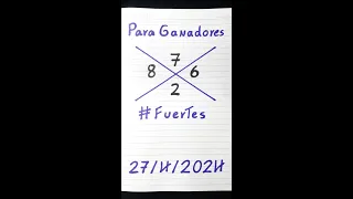 CRUZ DE LA SUERTE PARA GANADORES 27 ABRIL 2024.