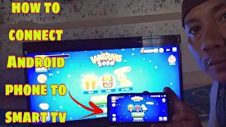 Paano e connect ang Android phone sa Smart tv|(screen mirroring)step by step tutorial