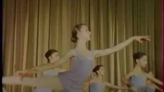 Sylvie Guillem at 14, in class