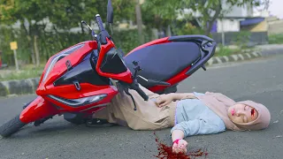 DRAMA || DINDA JATUH DARI MOTOR BARU