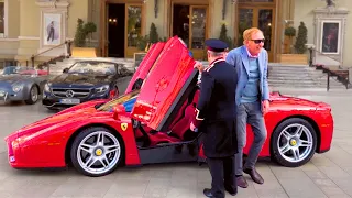 Luxurious Lifestyle | Billionaire Hypercar Collector Arrives in Casino Square | Supercars