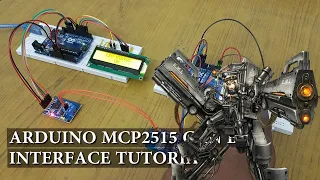 CAN Hacker своими руками пример отправки пакетов в кан шину с помощью ARDUINO MCP2515