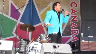 Blue Suede Shoes. Elvis song at Cruising on King Street Kitchener