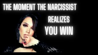 The moment the Narcissist realizes we win (Covert Narcissism)
