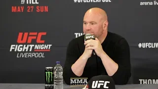 UFC Liverpool: Dana White Post-Fight Press Conference - MMA Fighting