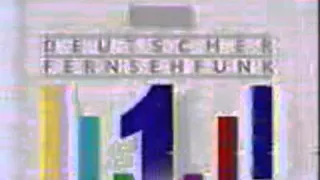 Ежедневное начало передач Deutscher Fernsehfunk по 1-й программе (1990)