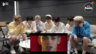 BTS reacting to NOW UNITED - jump