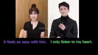 【EngSub】Zhao Lusi x Wu Lei on Love, Life & Working with Each Other | Love Like The Galaxy
