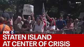 Staten Island neighborhood at center of NYC migrant crisis
