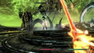 Skyrim: Miraak Boss Fight