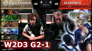 Ninjas in Pyjamas vs G2 eSports | Game 1 S7 EU LCS Summer 2017 Week 2 Day 3 | NIP vs G2 G1 W2D3