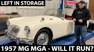 1957 MG MGA Roadster Will It Run?