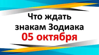 Что ждать знакам Зодиака 05 октября 2022 года