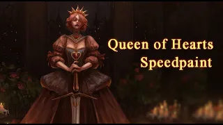 Speedpaint: "Queen of Hearts"