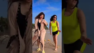 Sam ki Kavita kaushik ke saath NEW REEL | Sambhavna Seth entertainment | SS vlogs