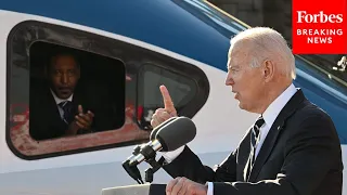 President Biden Announces Major Investment To Replace 150-Year-Old Rail Tunnel In Baltimore