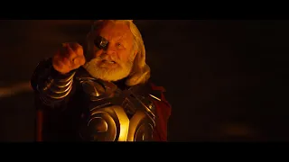 Thor expelled from Asgard by Odin