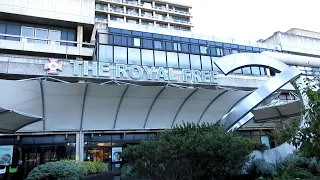 Walking Tour around Royal Free Hospital in London