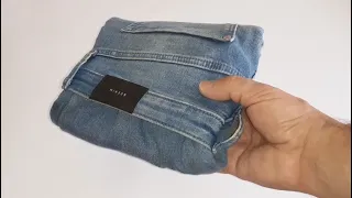 How to fold PANTS pocket method