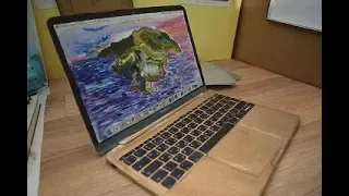 MacBook 12 ИЗ КАРТОНА И БУМАГИ| реалистичная версия