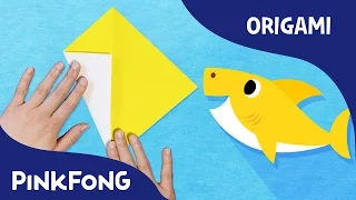 Baby Shark | Animal Song With Origami | PINKFONG Origami | PINKFONG Songs for Children