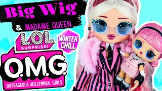 L.O.L. Surprise! O.M.G. Winter Chill Big Wig & Madame Queen Dolls Unboxing and Review!